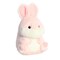 Aurora® Round Rolly Pet™ Bunny Pink™ Stuffed Animal - Adorable Companions - On-The-Go Fun - Pink 5 Inches